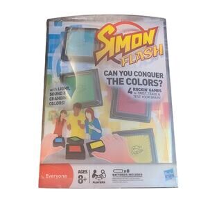 Electronic Simon Flash Game by Hasbro New sealed